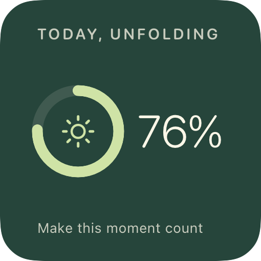 A little more today — example design rendered by WidgetFlair